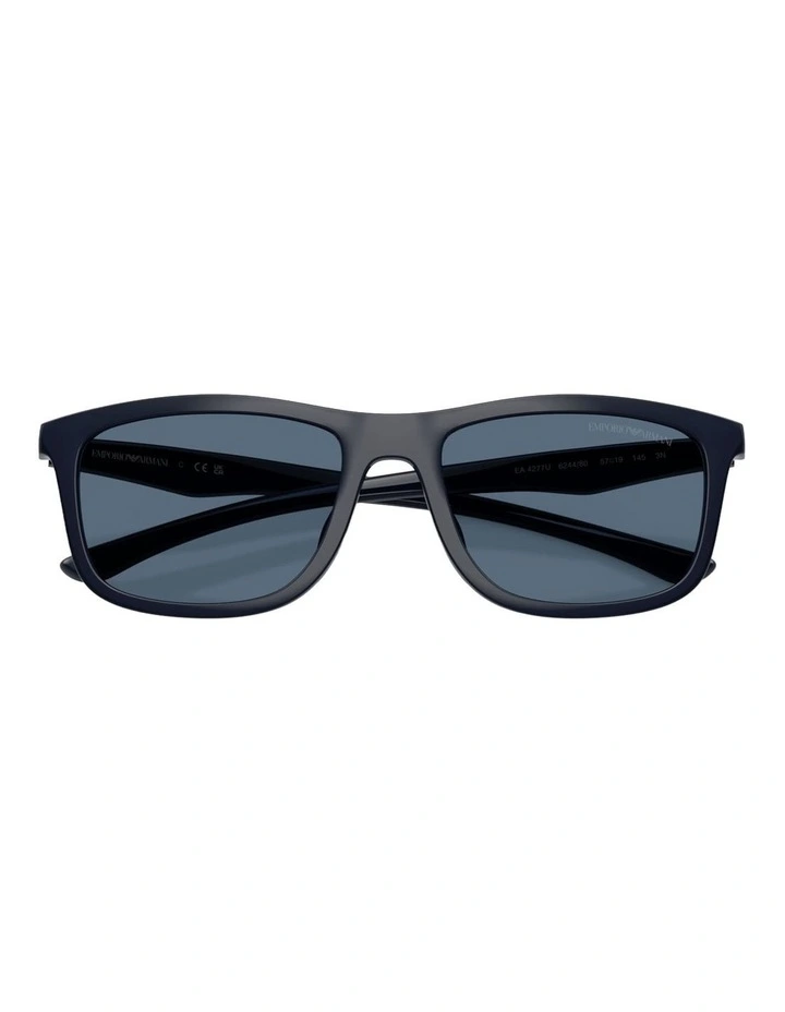 Emporio Armani  Injected Sunglasses in Blue image 4