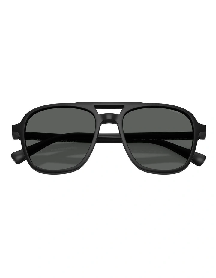 Emporio Armani  Injected Sunglasses in Black image 3
