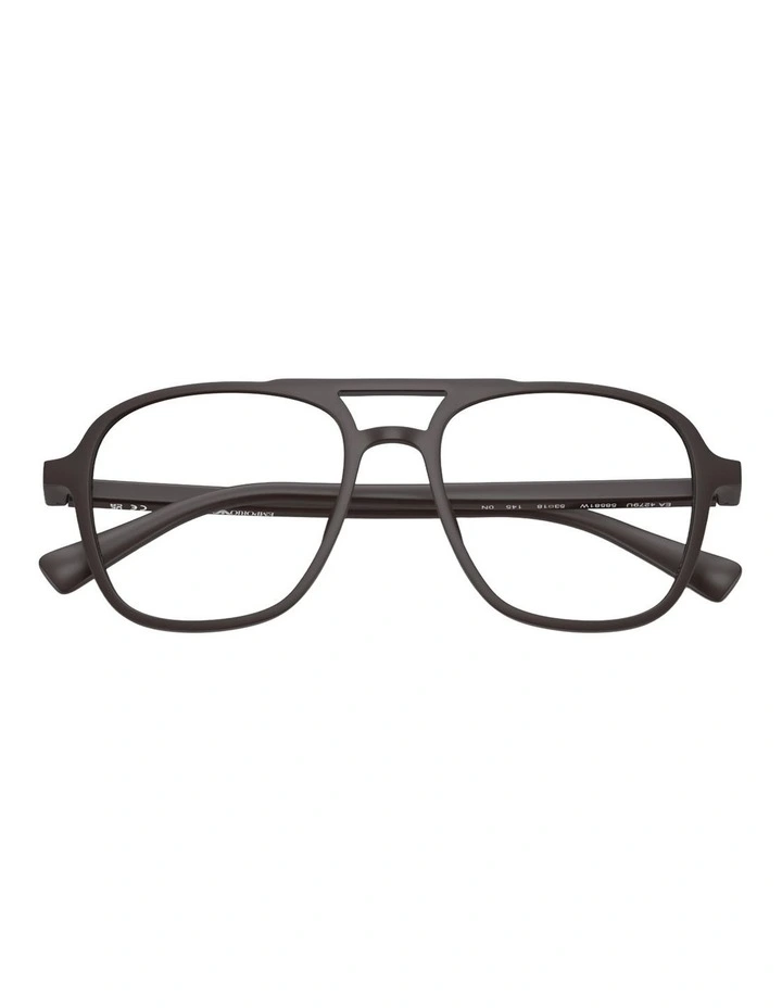 Emporio Armani Injected Sunglasses in Brown image 3