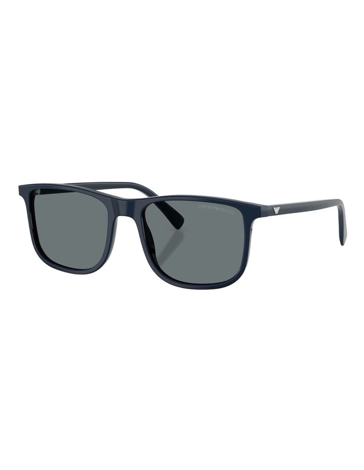 Emporio Armani Acetate Sunglasses in Blue image 1