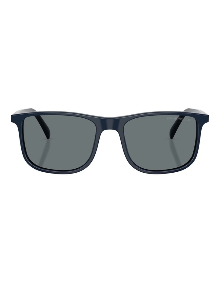 Emporio Armani Acetate Sunglasses in Blue image 2