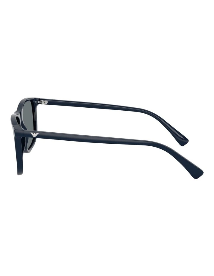 Emporio Armani Acetate Sunglasses in Blue image 3