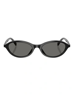 Emporio Armani  Acetate Sunglasses in Black