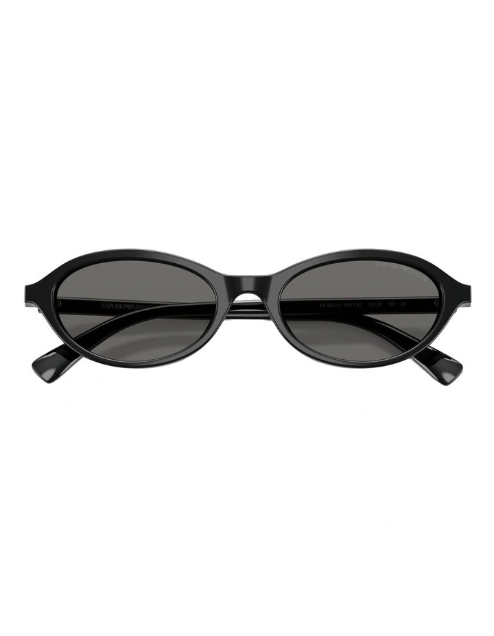 Emporio Armani Acetate Sunglasses in Black image 4