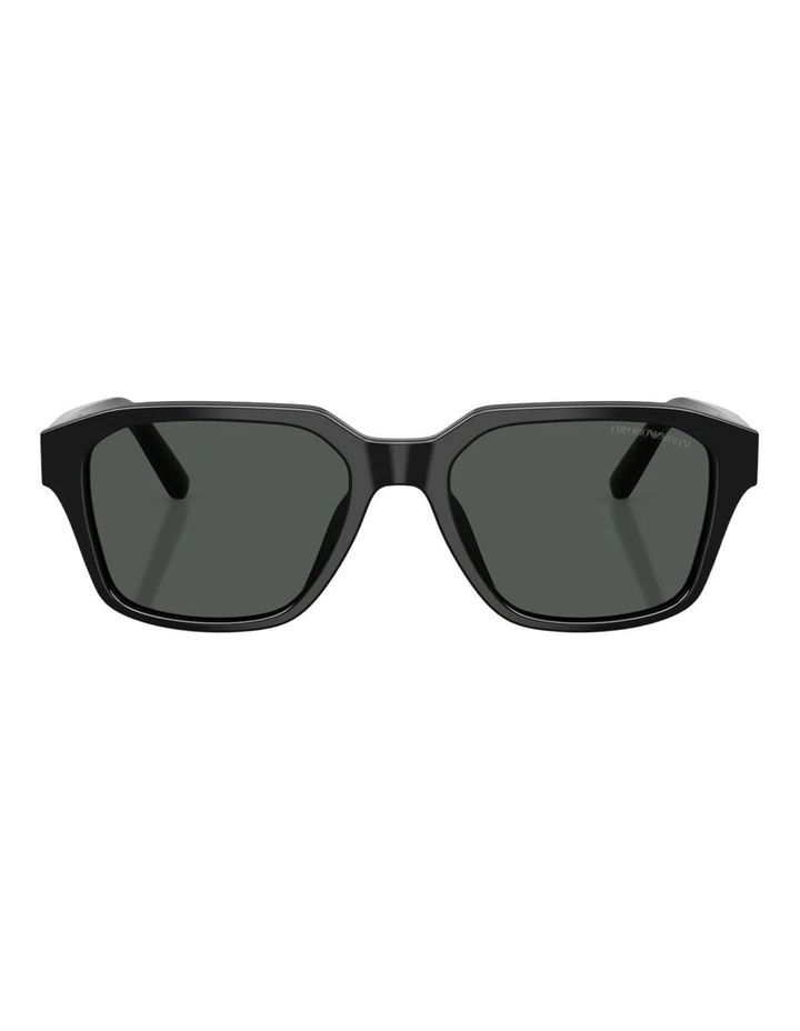 Emporio Armani Acetate Sunglasses in Black image 1