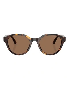 Emporio Armani  Acetate Sunglasses in Tortoise