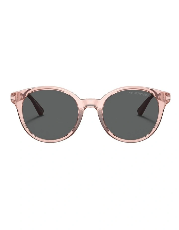 Emporio Armani Acetate Sunglasses in Tortoise image 4