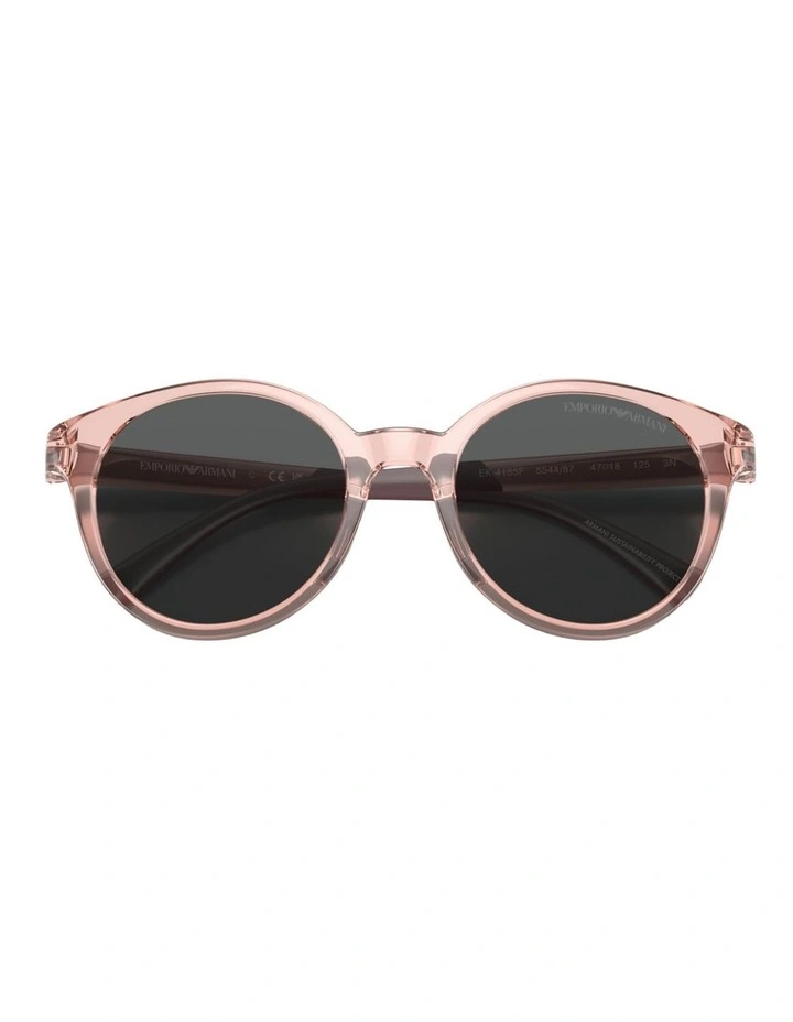 Emporio Armani EK4185F Kids Injected Sunglasses in Pink image 4