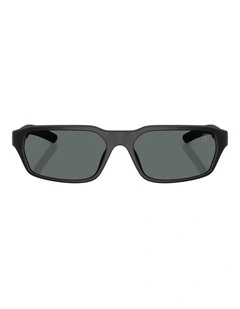 Scuderia Ferrari  Injected Polarised Sunglasses in Black