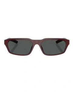 Scuderia Ferrari  Injected Sunglasses in Bordeaux
