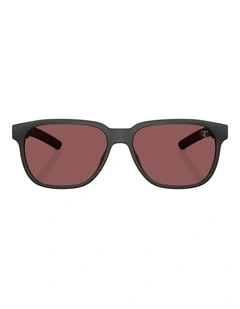 Scuderia Ferrari  Injected Sunglasses in Black
