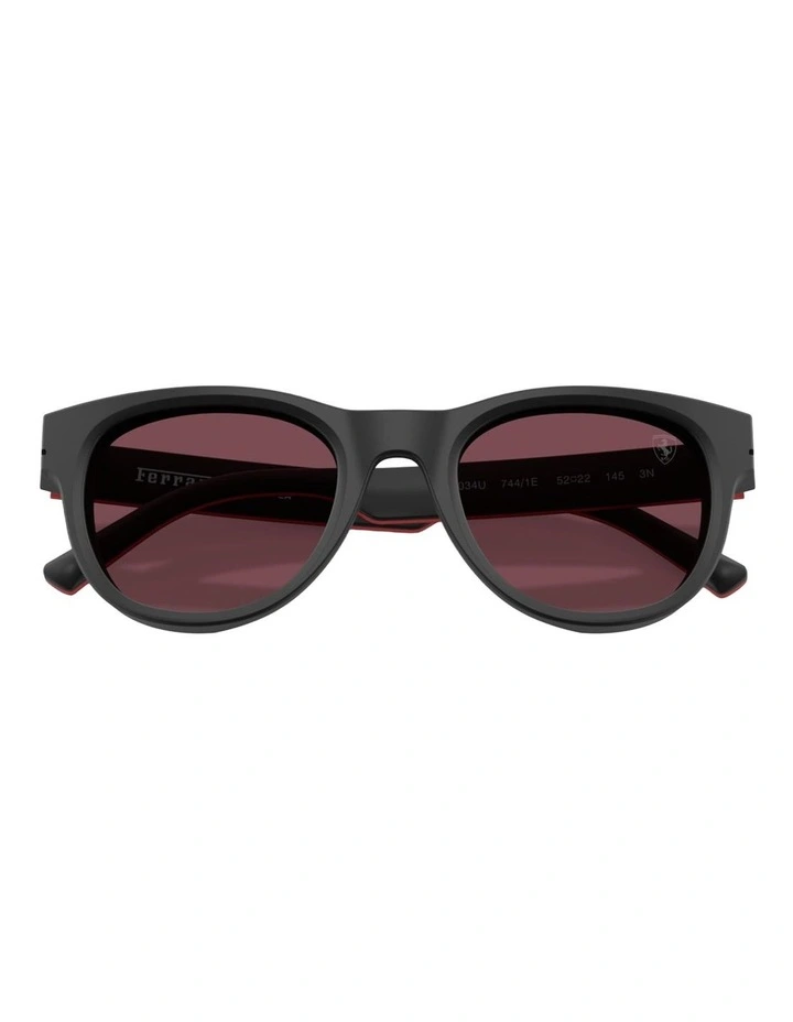 Scuderia Ferrari Acetate Sunglasses in Black image 4