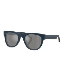 Scuderia Ferrari  Acetate Polarised Sunglasses in Blue