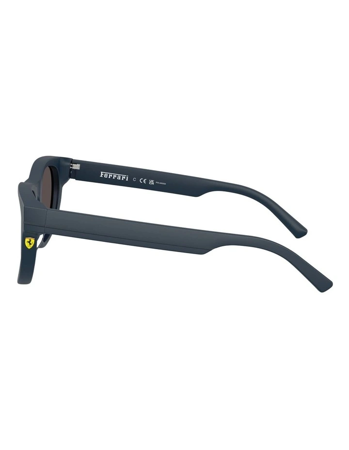 Scuderia Ferrari Acetate Polarised Sunglasses in Blue image 3