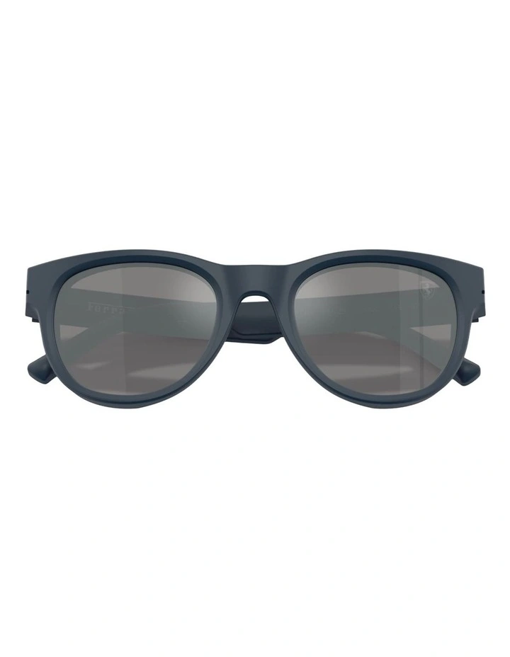 Scuderia Ferrari Acetate Polarised Sunglasses in Blue image 4
