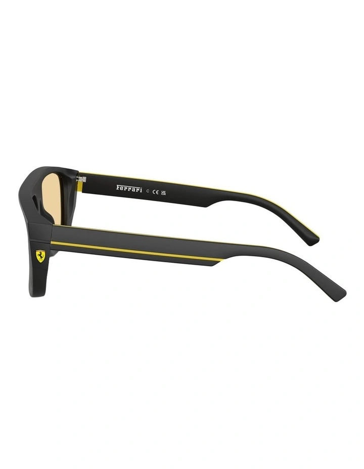 Scuderia Ferrari  Acetate Sunglasses in Black image 2