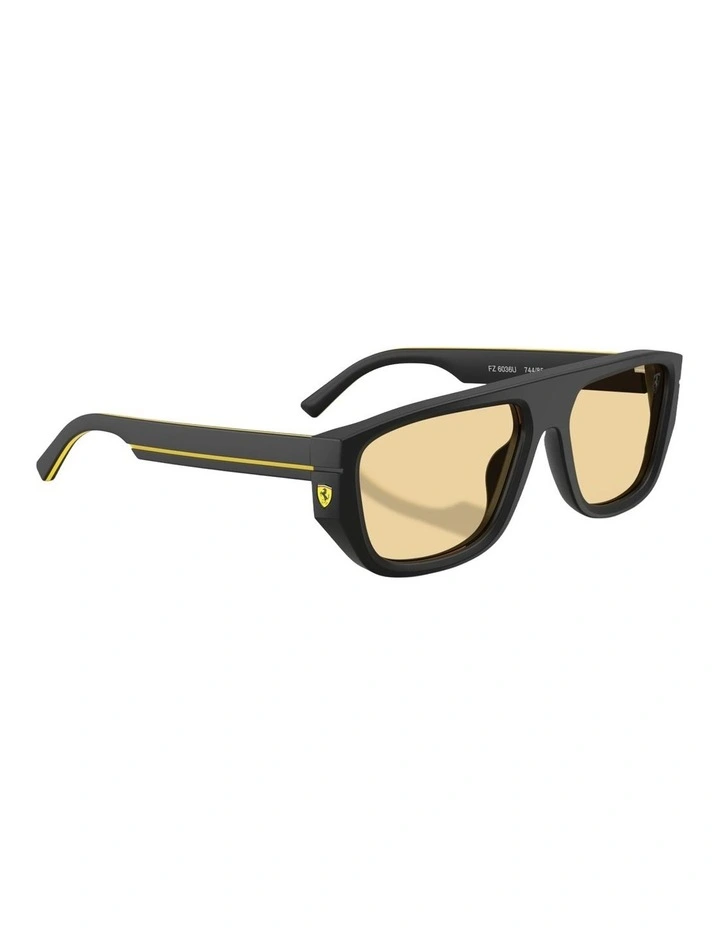 Scuderia Ferrari  Acetate Sunglasses in Black image 4