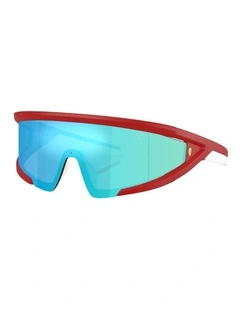 Scuderia Ferrari  Injected Sunglasses in Red