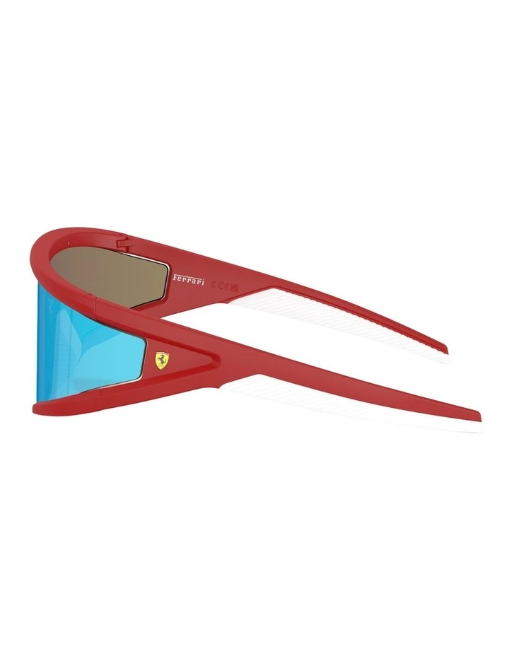 Scuderia Ferrari  Injected Sunglasses in Red image 3
