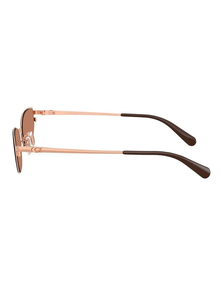 Coach CFU22 Metal Sunglasses in Gold image 3