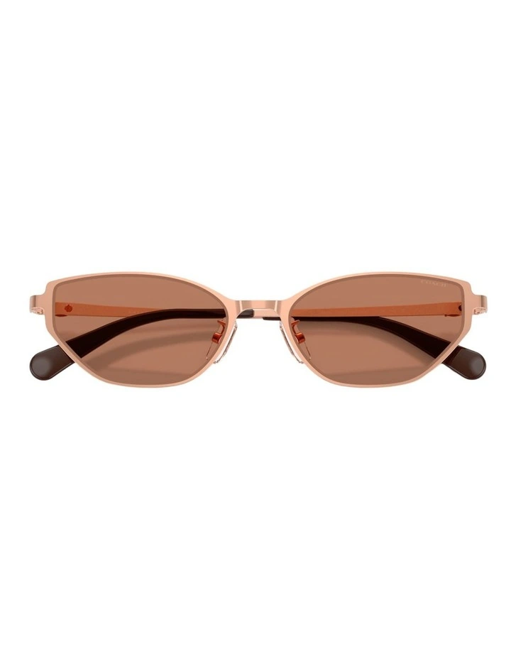 Coach CFU22 Metal Sunglasses in Gold image 4