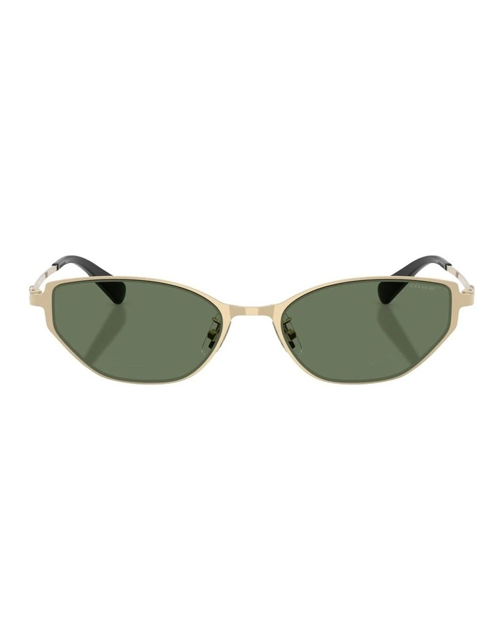 Coach CFU22 Metal Sunglasses in Gold image 2
