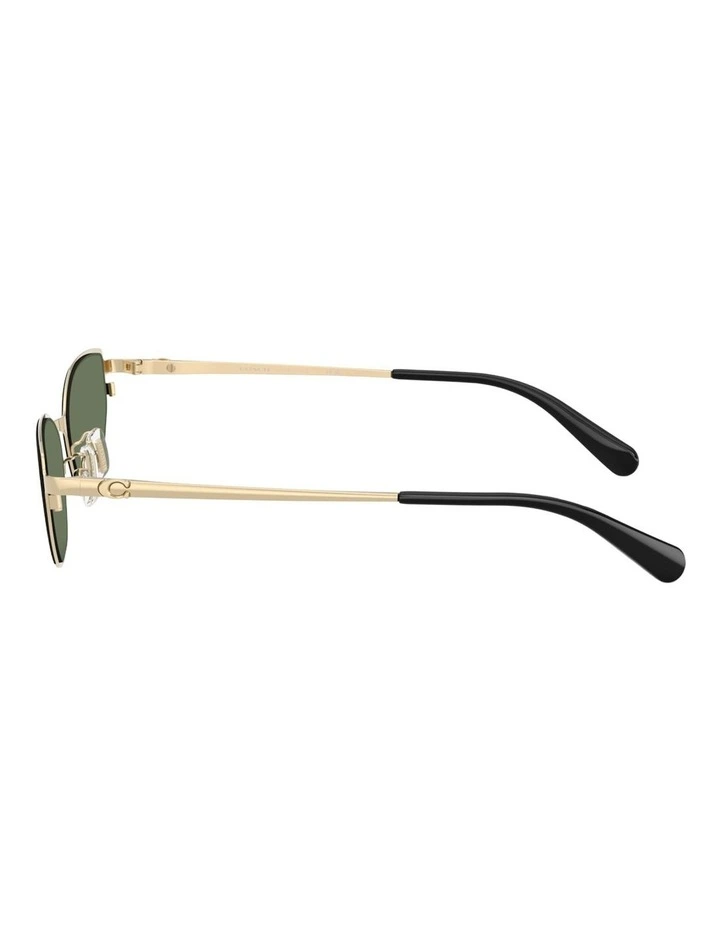 Coach CFU22 Metal Sunglasses in Gold image 3