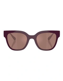 Coach CFT88 Injected Sunglasses in Violet