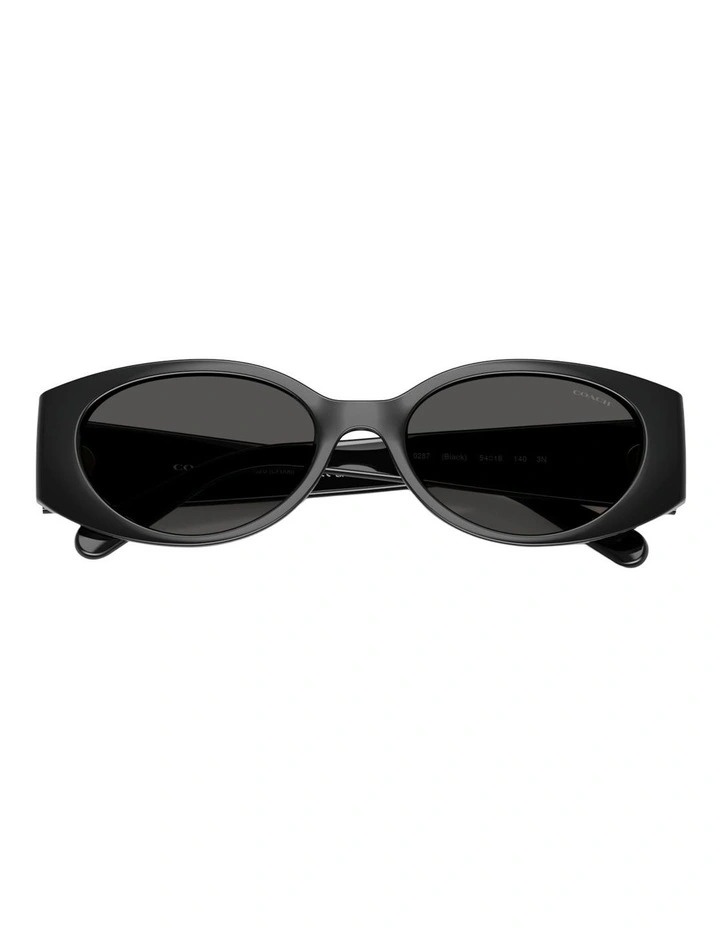 Coach CFU06 Injected Sunglasses in Black image 4