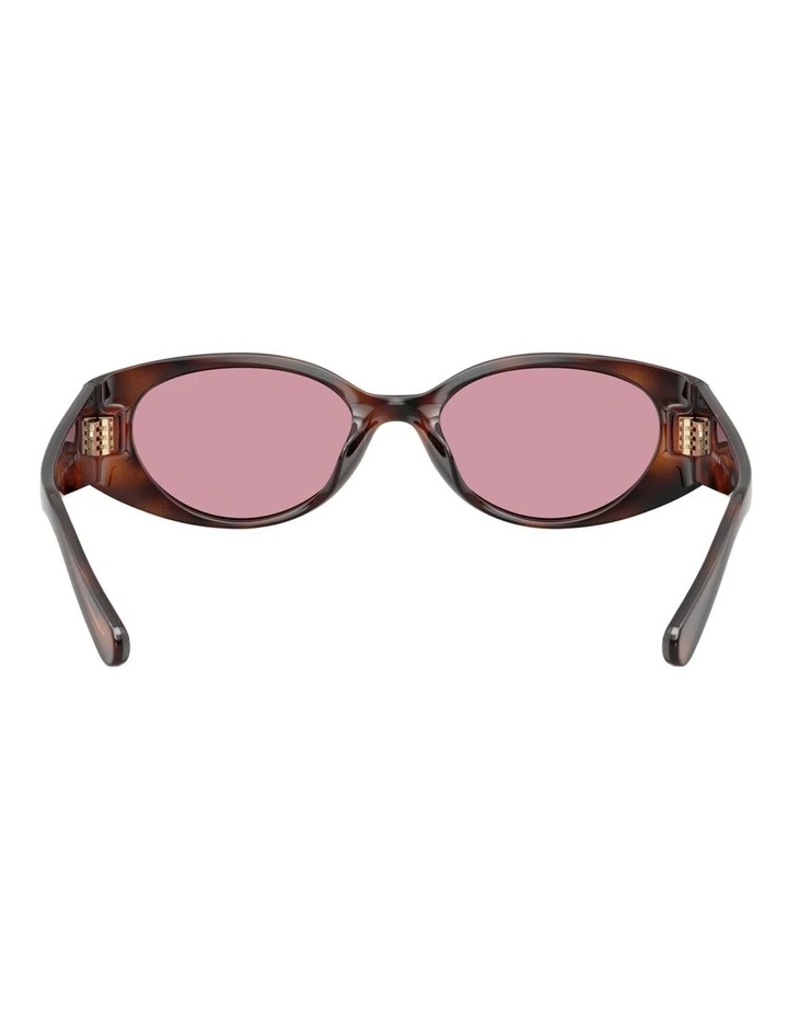 Coach CFU06 Injected Sunglasses in Tortoise image 3