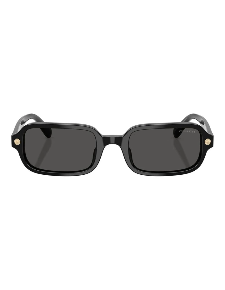 Coach CFU11 Acetate Sunglasses in Black image 2