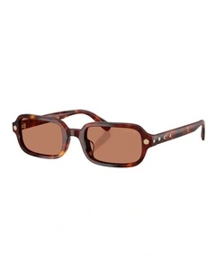 Coach CFU11 Acetate Sunglasses in Tortoise