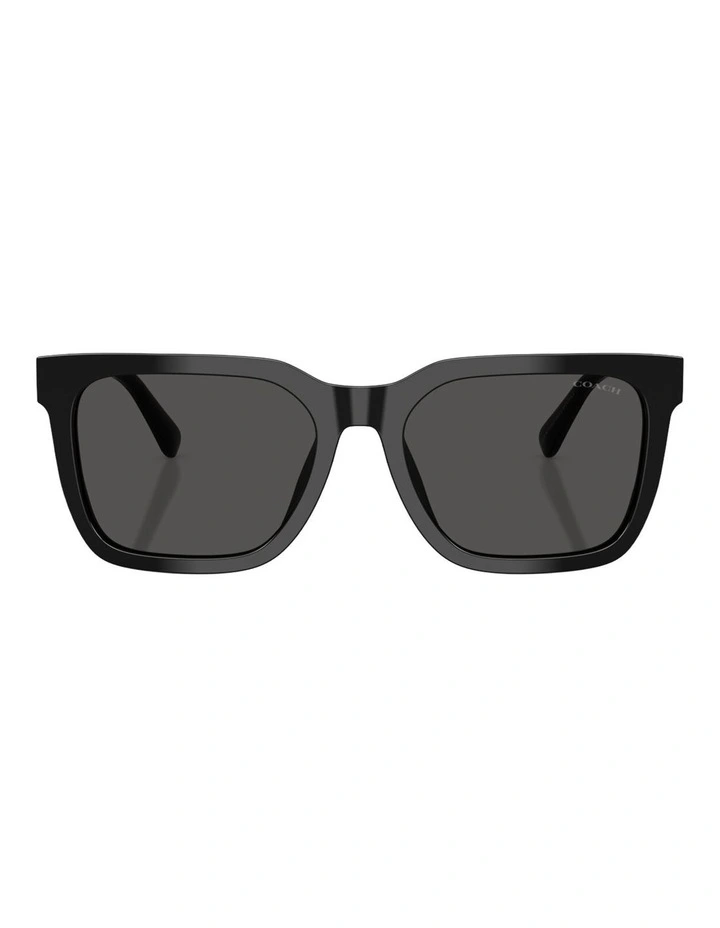 Coach CFU12 Acetate Sunglasses in Black image 2
