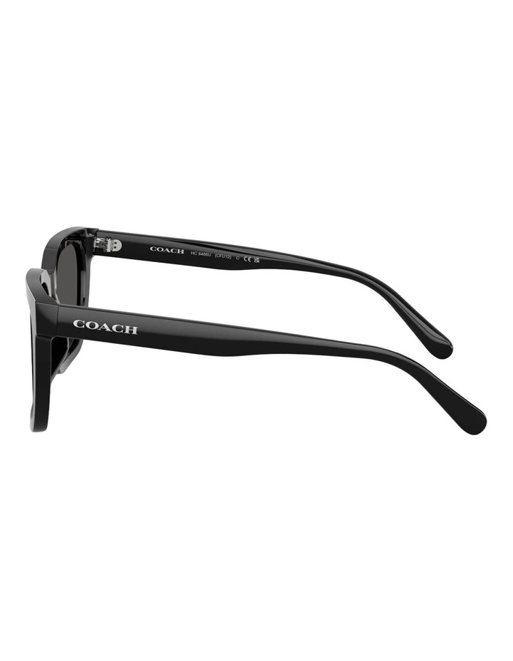 Coach CFU12 Acetate Sunglasses in Black image 3