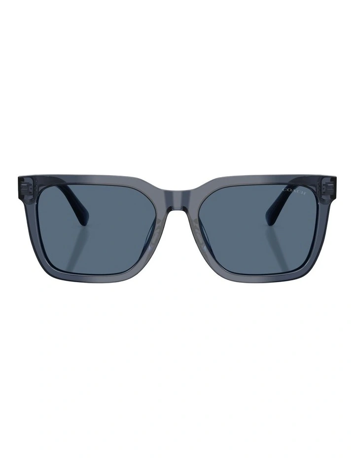 Coach CFU12 Acetate Sunglasses in Blue image 1