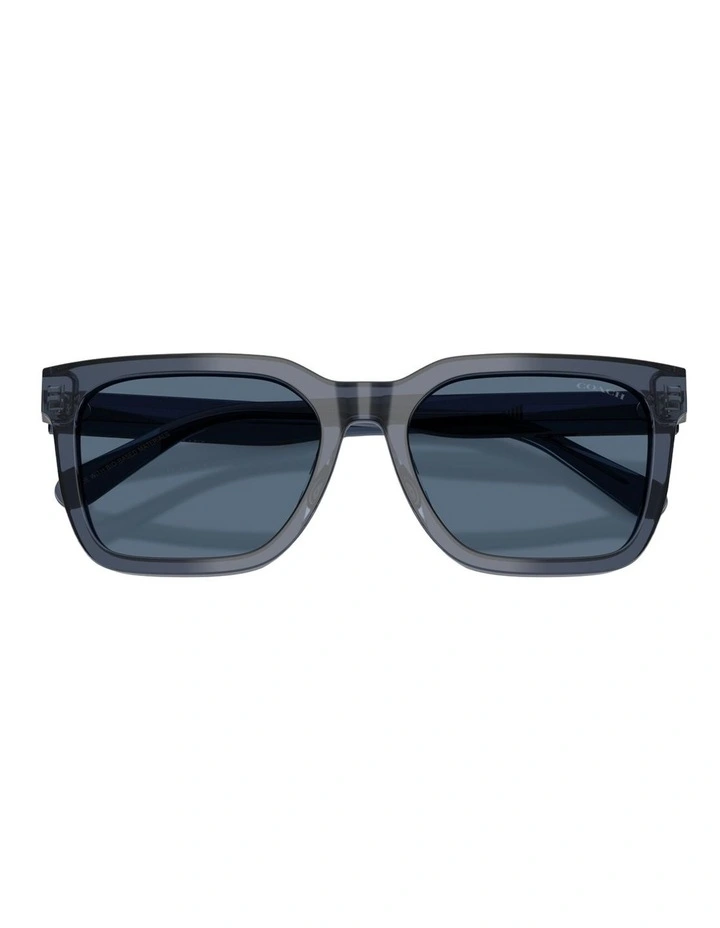 Coach CFU12 Acetate Sunglasses in Blue image 4