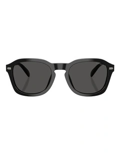 Coach CFU14 Acetate Sunglasses in Black