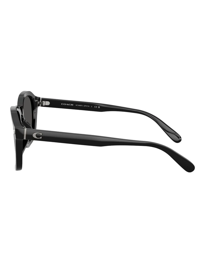 Coach CFU14 Acetate Sunglasses in Black image 2