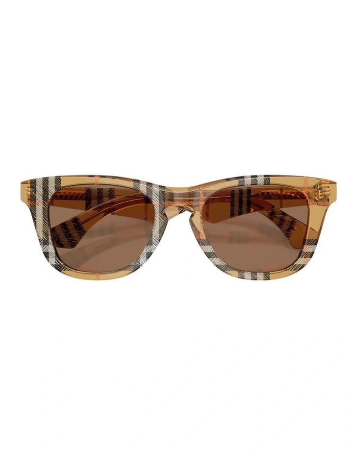 Burberry Acetate Sunglasses in Brown image 3