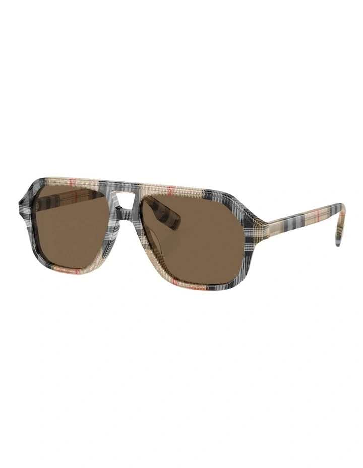 Burberry JB4340 Kids Acetate Sunglasses in Brown image 1
