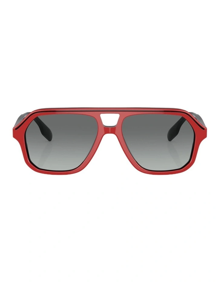 Burberry JB4340 Kids Acetate Sunglasses in Red image 1