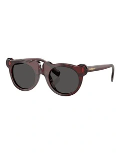 Burberry  Acetate Sunglasses in Red