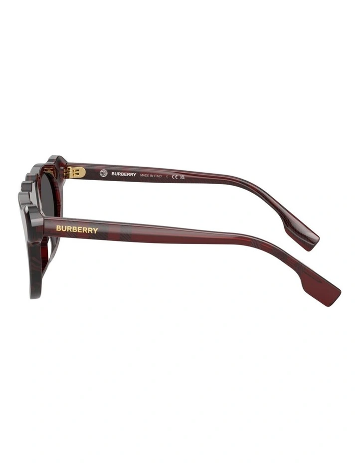 Burberry  Acetate Sunglasses in Red image 3