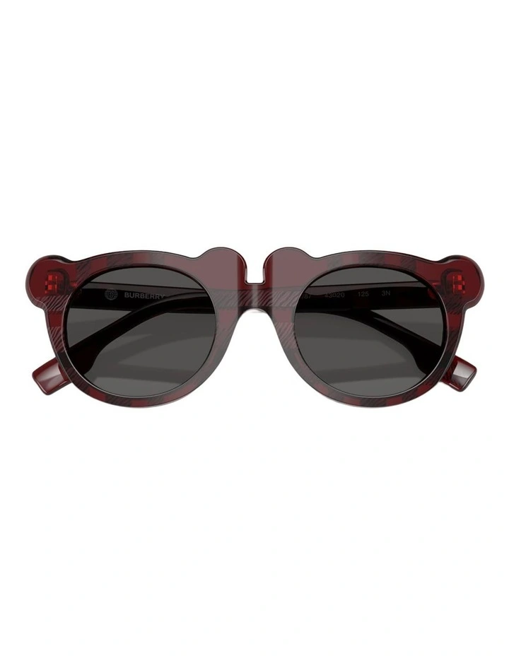 Burberry  Acetate Sunglasses in Red image 4