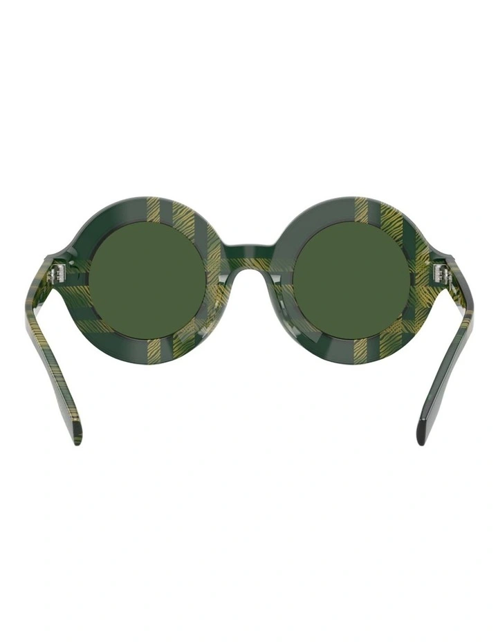 Burberry Acetate Sunglasses in Green image 3