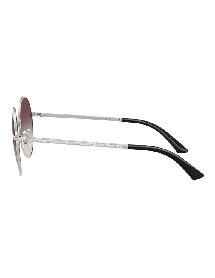Jimmy Choo  Metal Sunglasses in Silver image 2