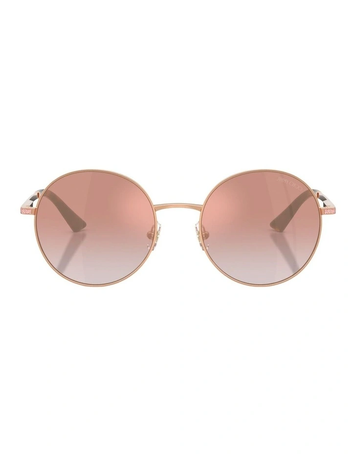 Jimmy Choo  Metal Sunglasses in Pink image 1
