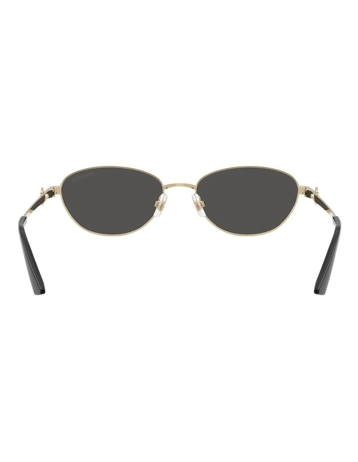 Jimmy Choo JC4032BD Steel Sunglasses in Gold image 3
