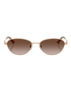 Jimmy Choo JC4032BD Steel Sunglasses in Pink