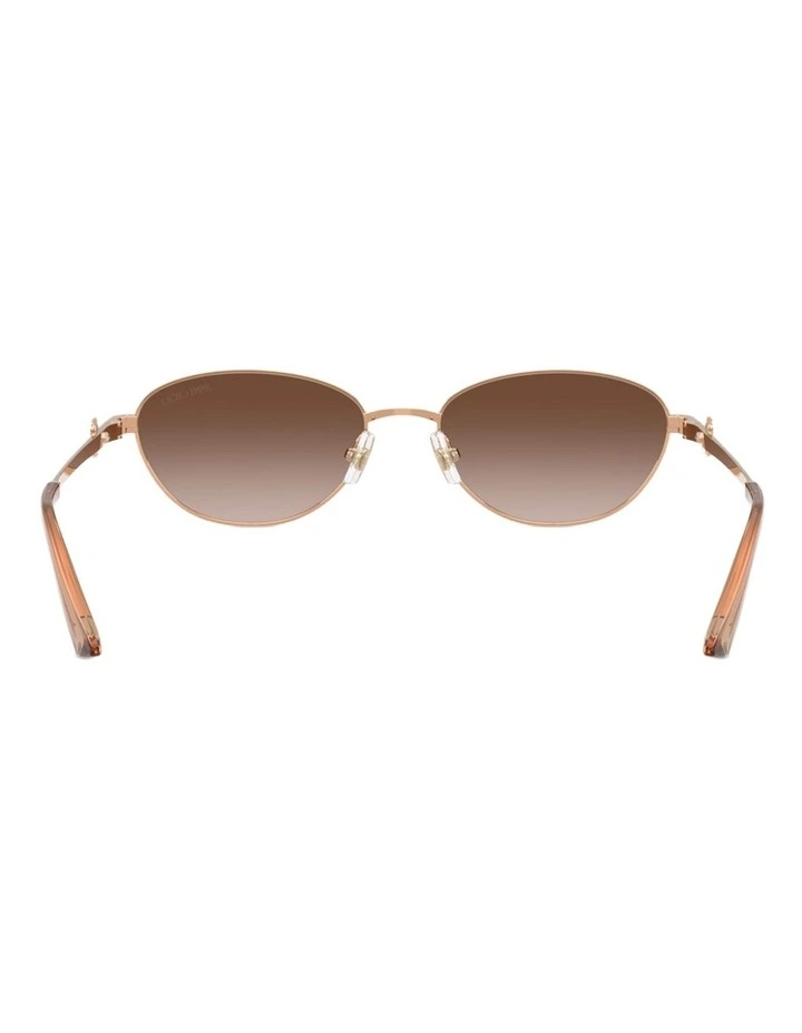 Jimmy Choo JC4032BD Steel Sunglasses in Pink image 3